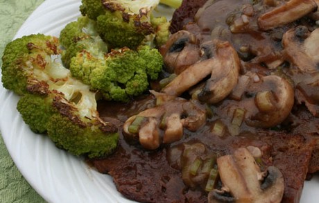 seitan na houbách
